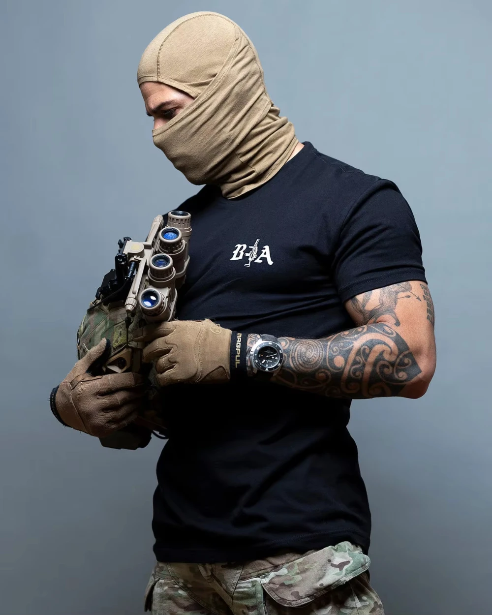 2026 Military Tactical Tee Vintage Frame Skull And Soldier Forest Art Print Cotton Short Sleeve Outdoor Combat Training T Shirt