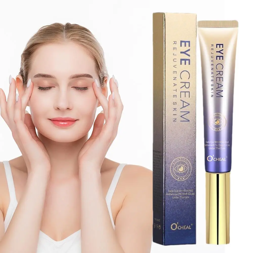 

20g Anti- Wrinkle Eye Cream With Roller Ball Quick Drying Hydrating Hyaluronic Acid Refreshing Eye Serum Fades Fine Line
