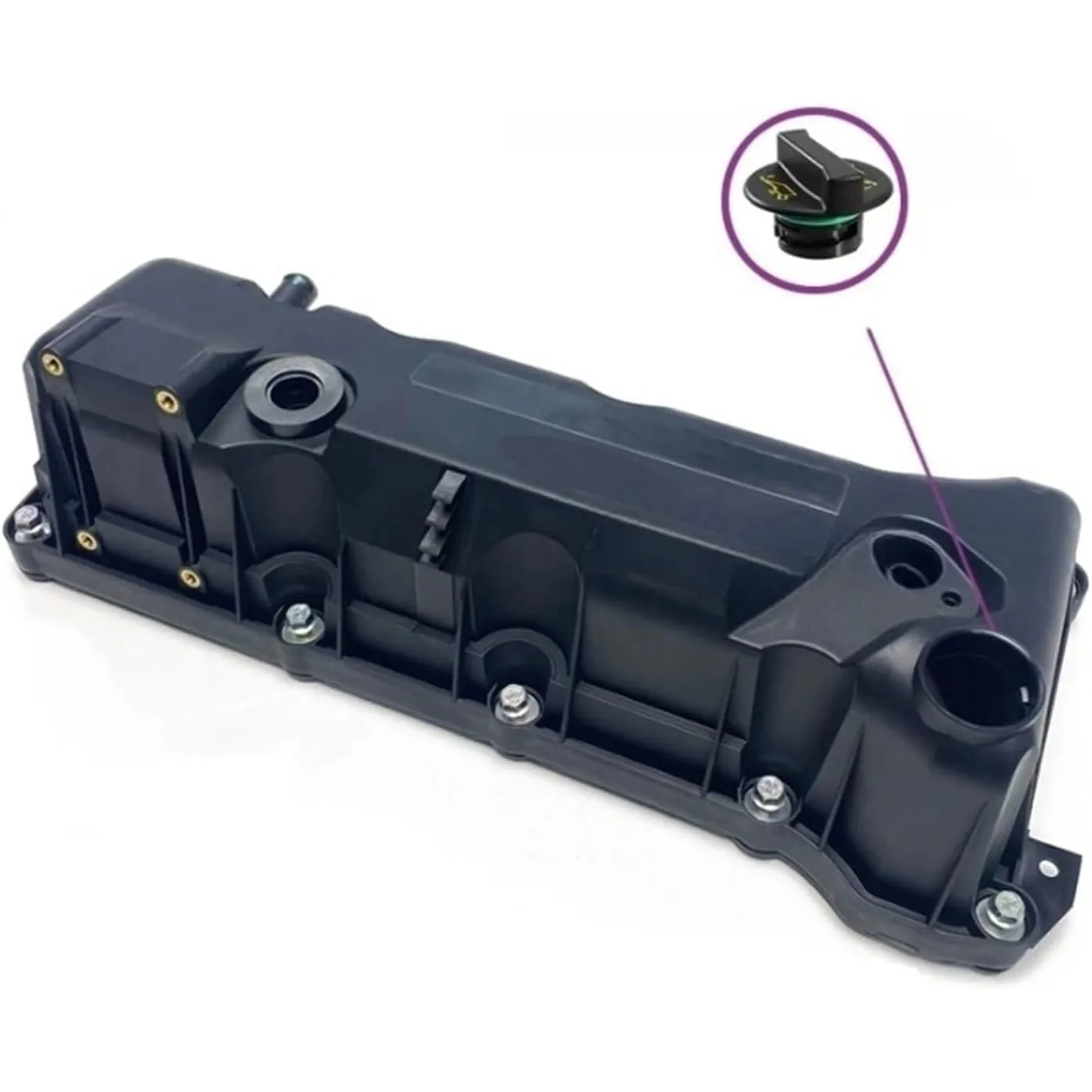 

1328998 1691446 2S6G6M293A1A 2S6G6M293A1B 2S6G6M293B2A Engine Cylinder Head Valve Cover Compatible With Fiesta V