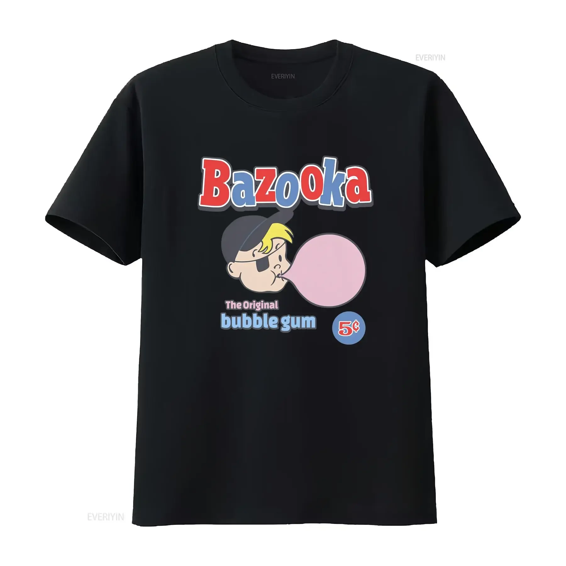 Camiseta Retro de los 80 con Diseño de Chicle, Estilo Tuck Shop Treat, para Adultos, Nostalgia, Novedad, Vintage, Lavada, Diseño de Diseñador, Ligeramente Unisex