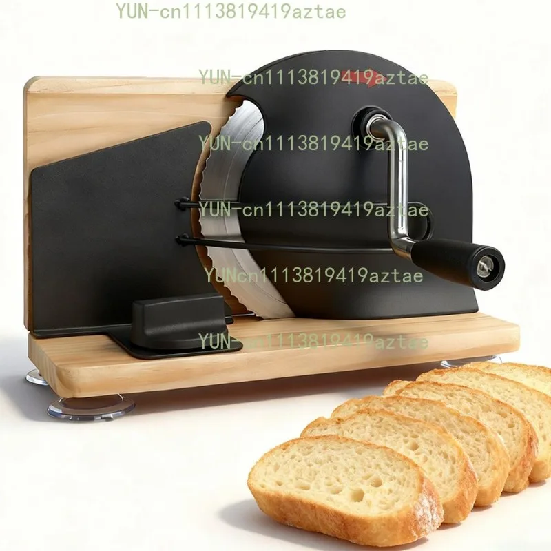 Adjustable Thickness Manual Bread Slicer, Hand‑Operated Toast Slicer for Home Kitchen and Bakery Supplies