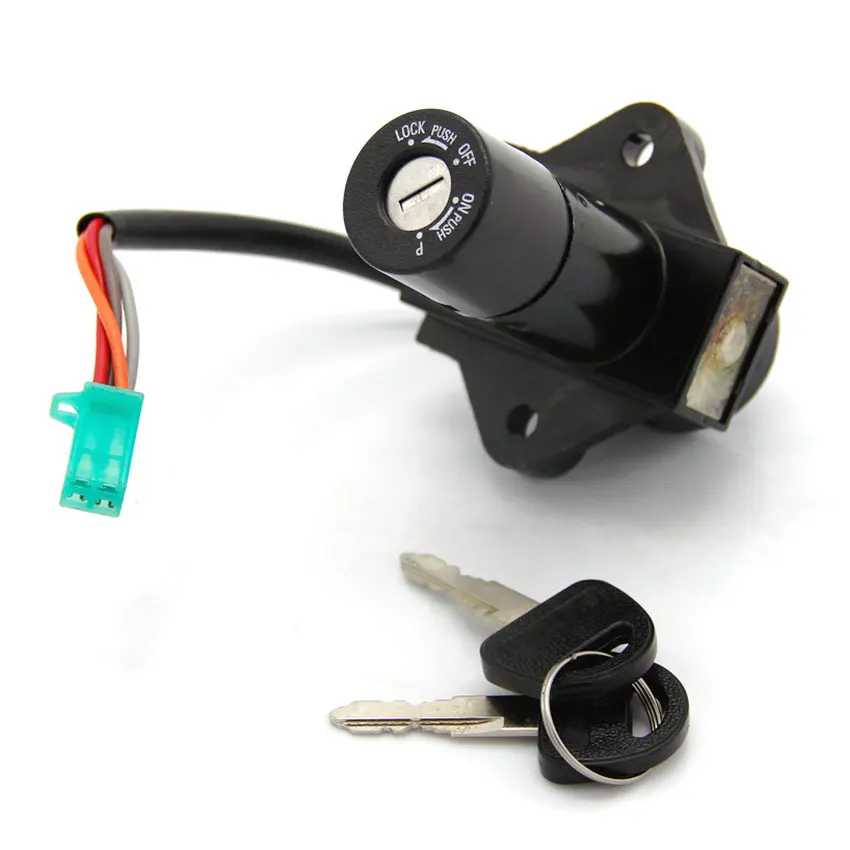 

Motorcycle Ignition Switch Key Fits For Suzuki GSX1100S GSX1100SZ GN250 GR650 37110-47001 37100-45301 37100-47011 37100-47010