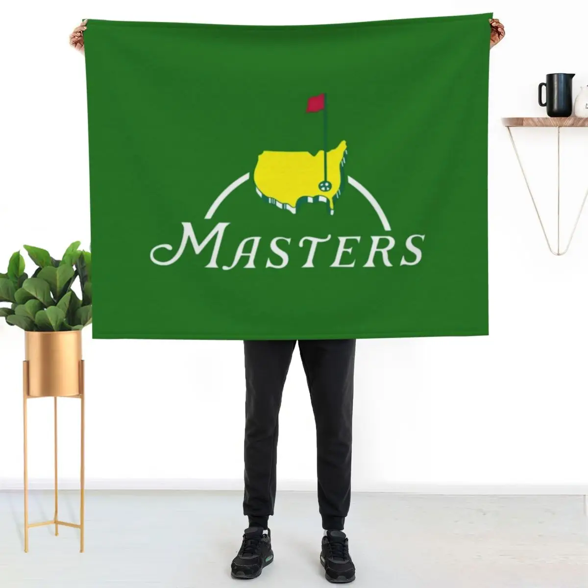 Masters Throw Blanket Stylish Warm Blanket for Living Room Bedroom