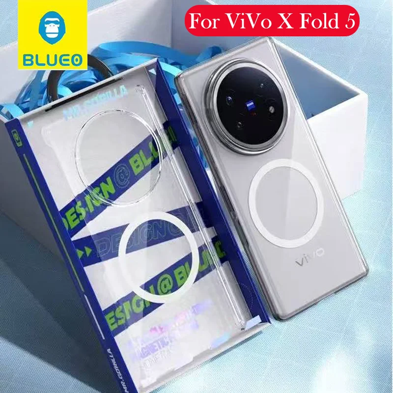 

Blueo Transparent Case For Vivo X Fold 5 Airbag Back Cover Shell
