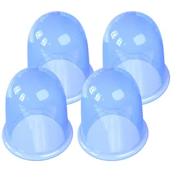 4 Stuks Massage Cup Siliconen Cupping Vacuüm Apparaat Draagbare Body Massager Voor Silicagel Massage Cup Cupping Vacuüm Cupper