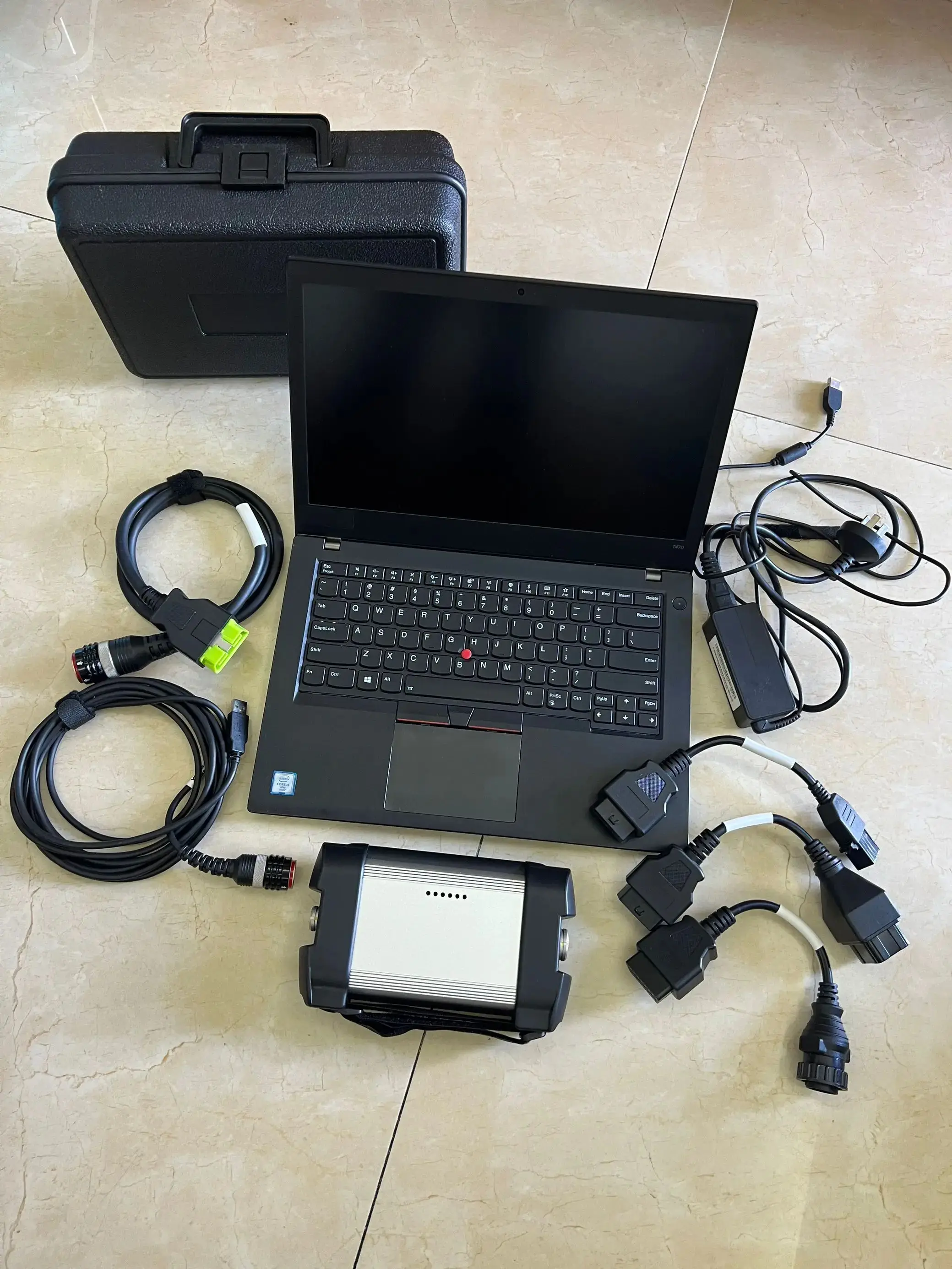 

Full Set Vocom2 and SSD Software PTT 2.8.150 For Truck Diagnose with T470 Laptop ready use