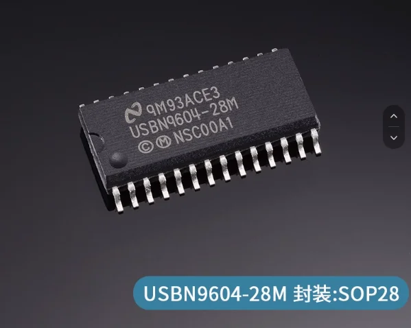 3PCS USBN9604-28M USBN9604-28MX  SOP28 100% New original Chipset IC Electronic Component SMD