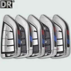 DR 3/4 Button Replacement Car Remote Key Shell Case Sopport F/G Chassis For BMW 3 5 7 8 F Series X3 X5 X7 G20 G21 G30 G31