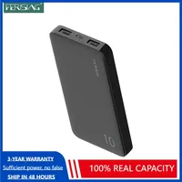 FERISING Type C Power Bank 10000mAh Portable Charger For Samsung Xiaomi mi External Battery Powerbank 10000 mAh Poverbank Phone