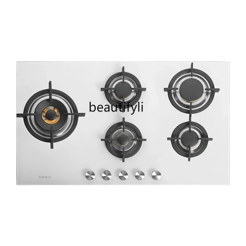 

YH European five-eye gas stove Household multi-head natural gas stove Embedded desktop stove
