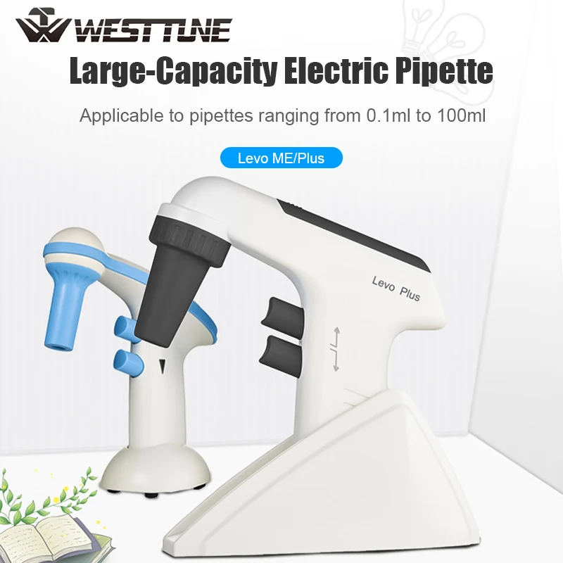 

Westtune Lab Electric Controller Ergonomic Design Automatic Electric Pipette Filler Lab Pipette Pump 0.1-100ml,Adjustable Speed