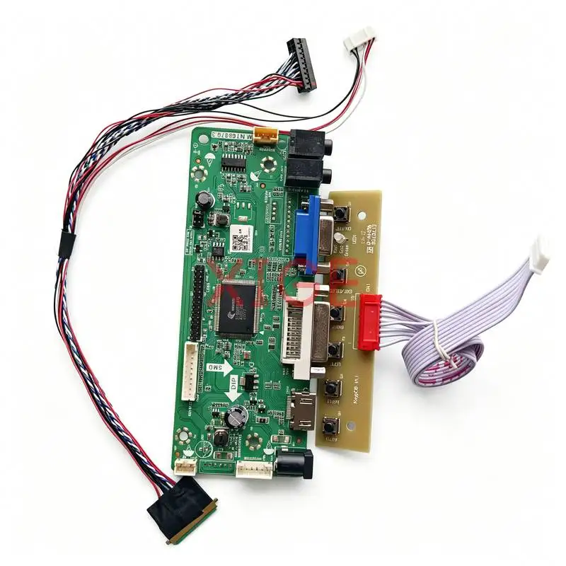 

Controller Drive Board Fit B140RTN03 B140RTN02 LP140WD2 LP140WD1 Laptop Panel 1600x900 1600*900 VGA DVI HDMI LVDS 40-Pin Kit DIY