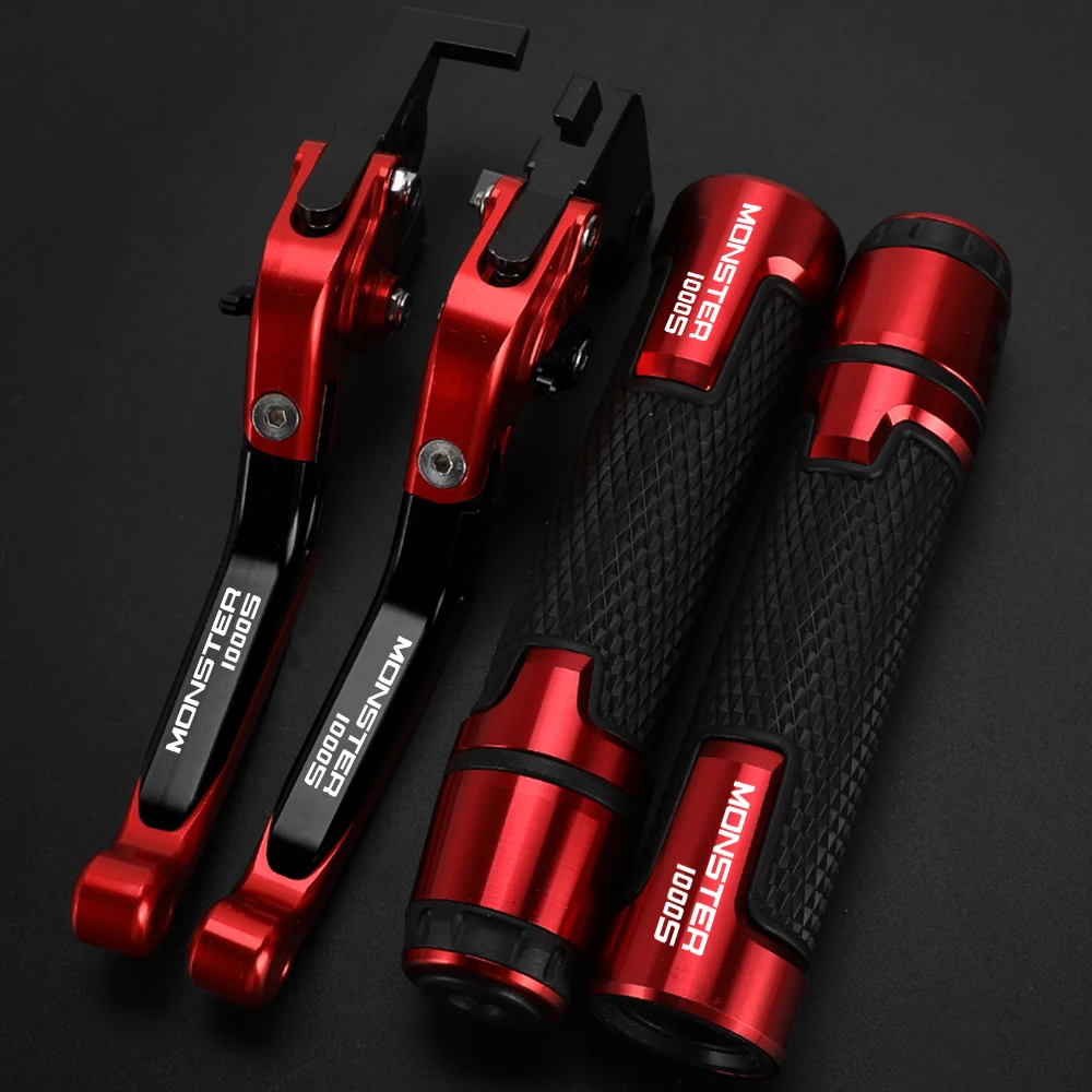 

For DUCATI MONSTER1000S Monster 1000 1000S 2003 2004 2005 2006 Motorcycles Brake Clutch Levers Handlebars Handle Grips Bar Ends