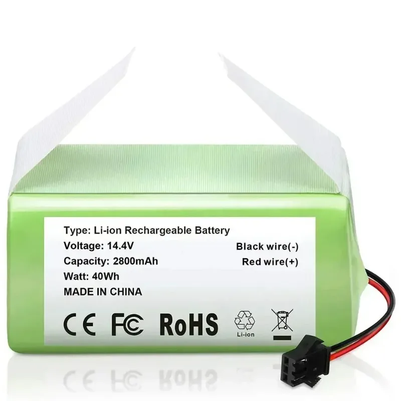 بطارية بديلة ليثيوم أيون 14.4 فولت لملحقات المكنسة الكهربائية Conga Excellent Deebot N79S N79 Tesvor X500 Robovac11 #6