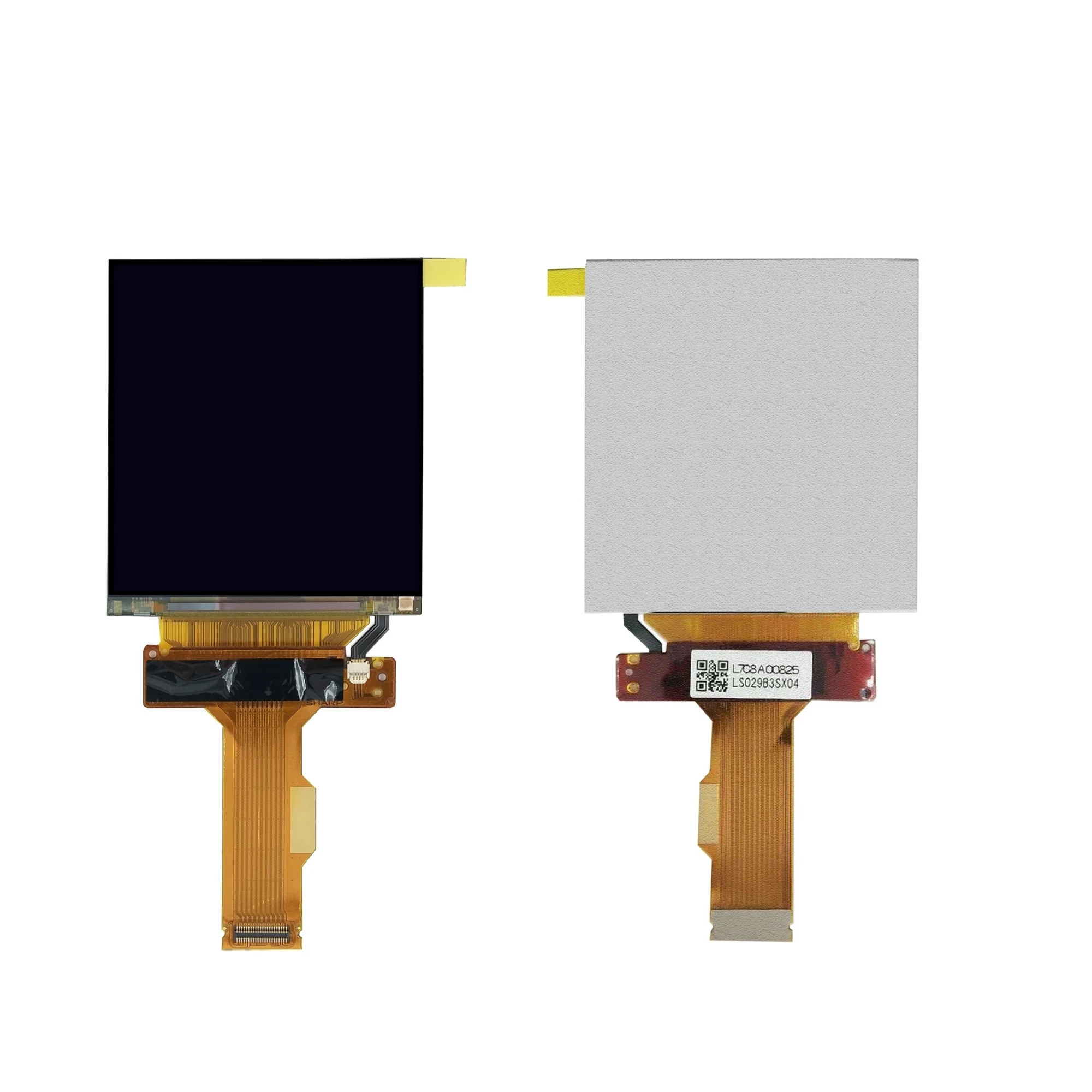 LS029B3SX02 90 هرتز VR لوحة 2.9 بوصة 1440x1440 2K VR عرض مع لوحة للقيادة MIPI لمشروع VR AR