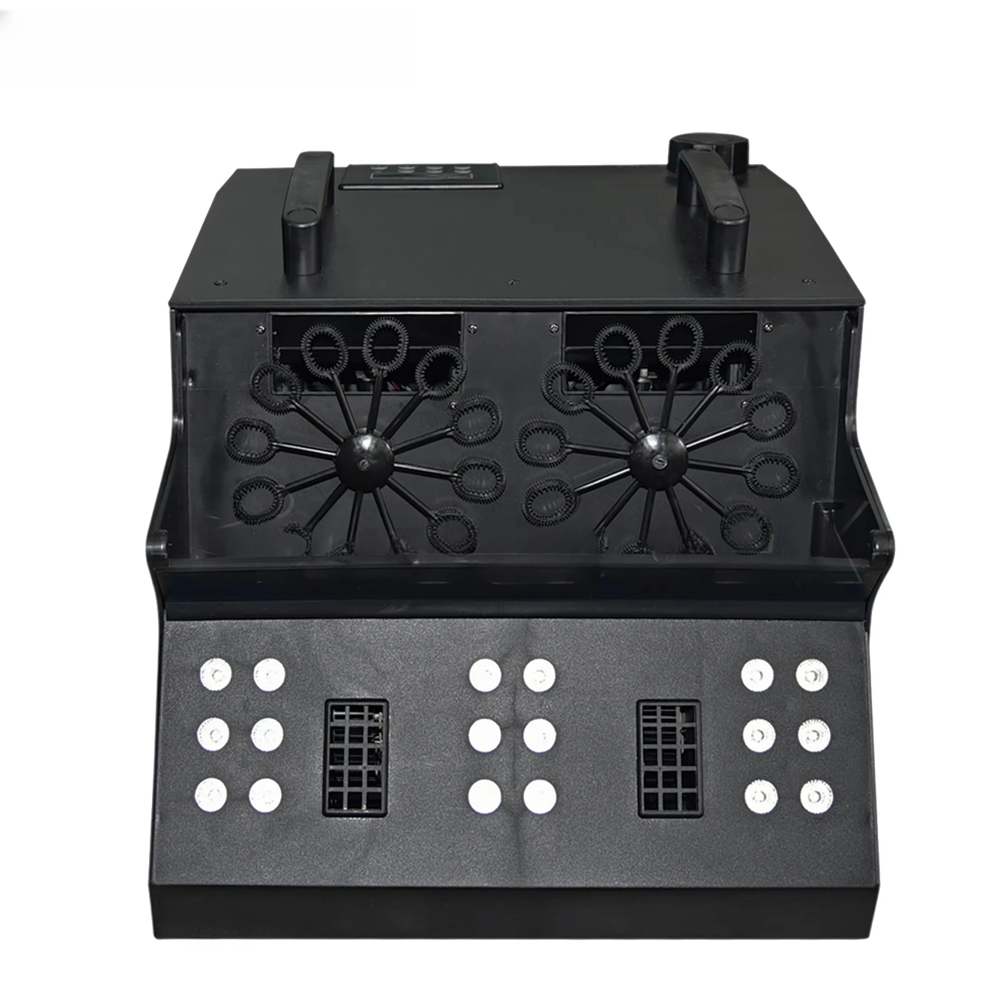 

2000W High Output Smoke Bubble Machine LCD Remote Control Wedding Party Supplies