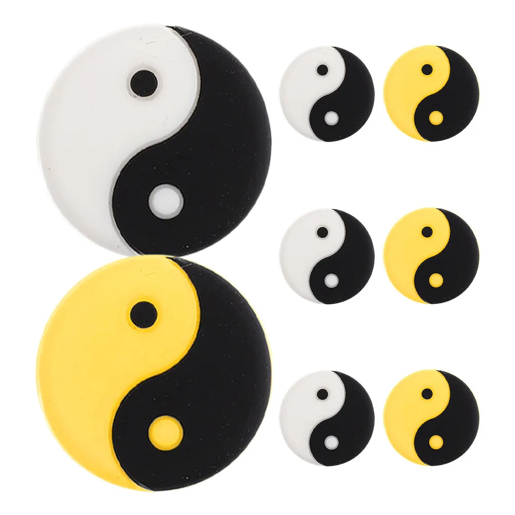 

8Pcs Silicone Tennis Racket Dampeners Vibration Absorber Shock Absorber for Improved Control Comfort Portable Lightweight Gift