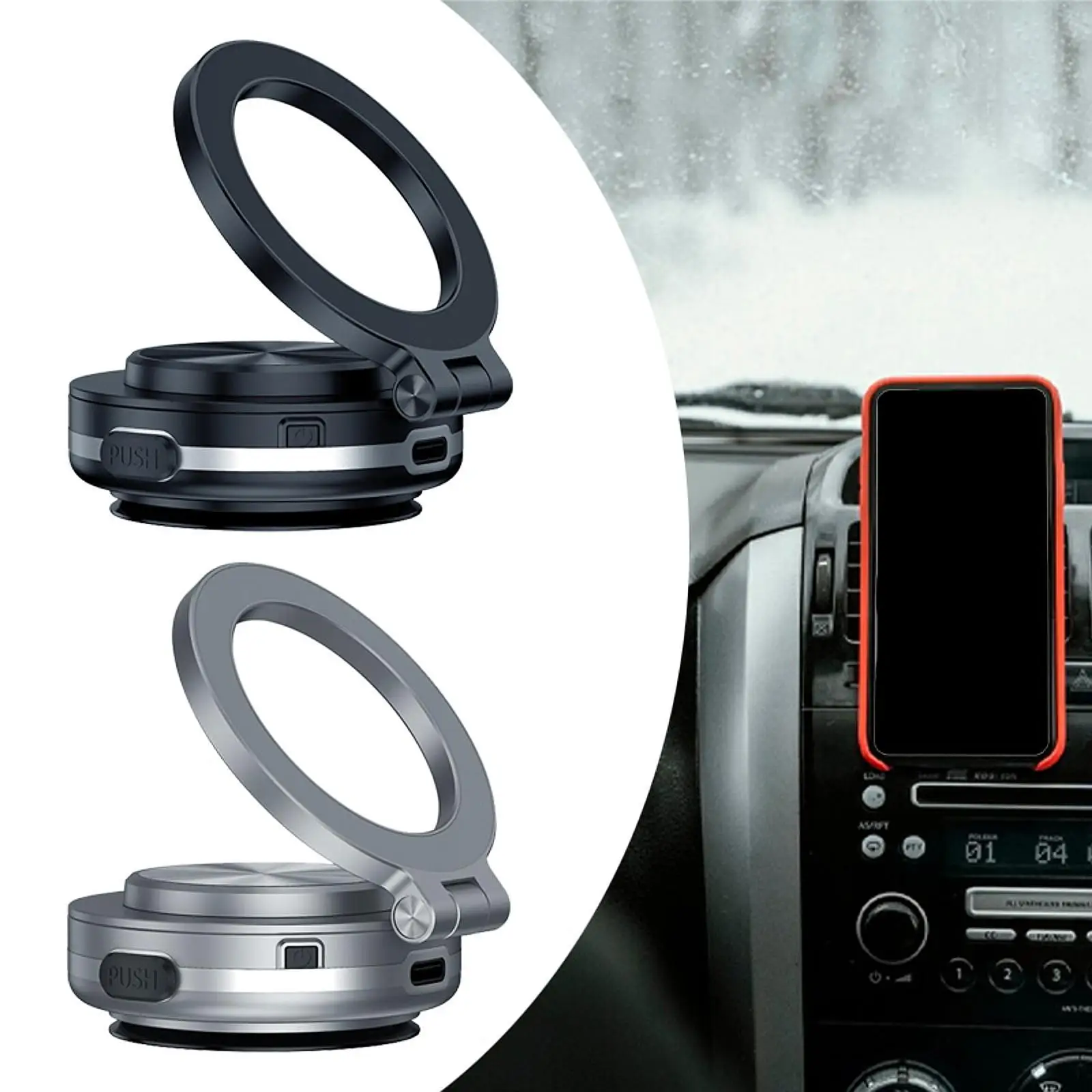 

Car Phone Mount Universal Car Suction Phone Mount for Car All Smooth Surface