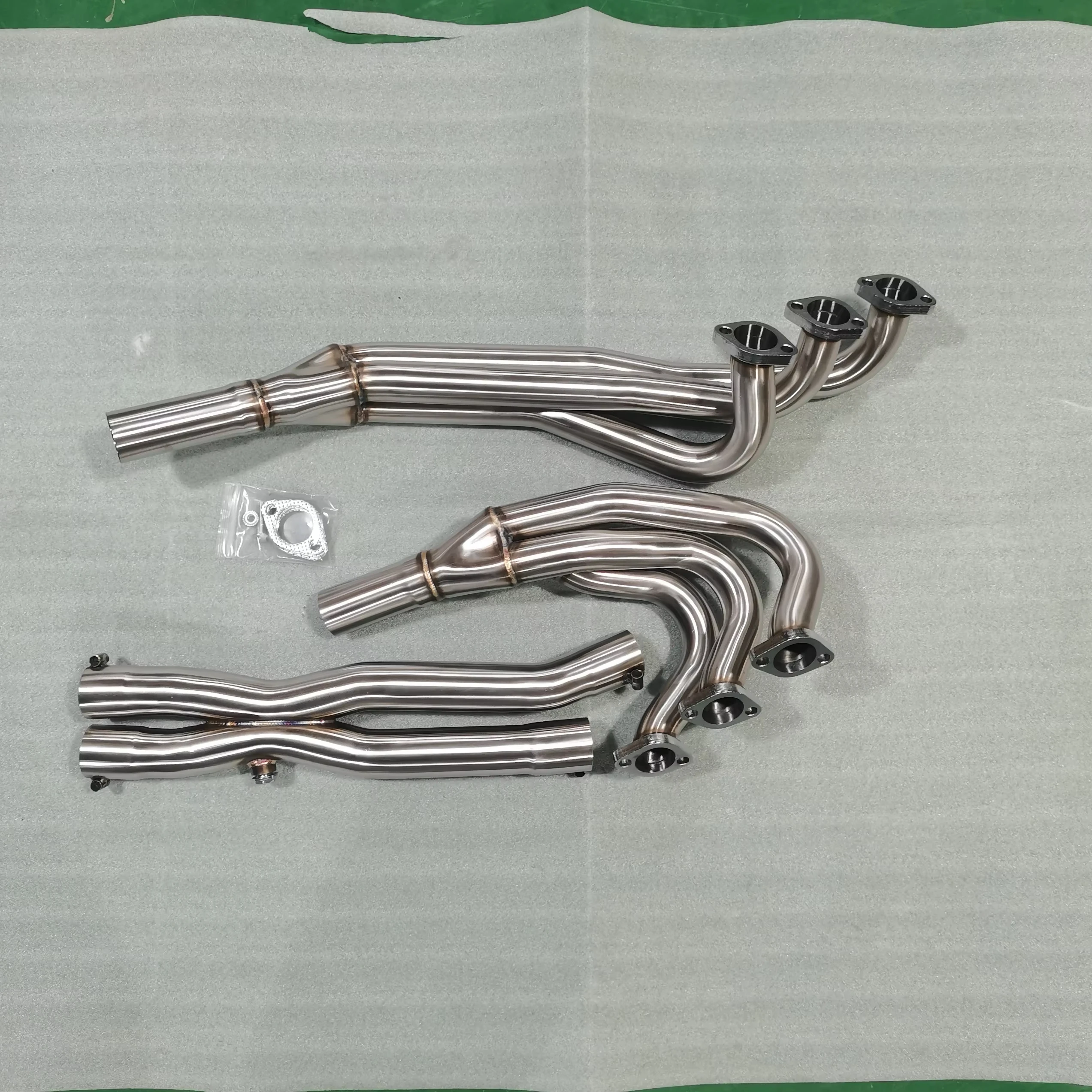 STAINLESS STEEL EXHAUST HEADER+Y PIPE DOWNPIPE for B MW 325 E30/M20 1984-1991 Exhaust Pipe