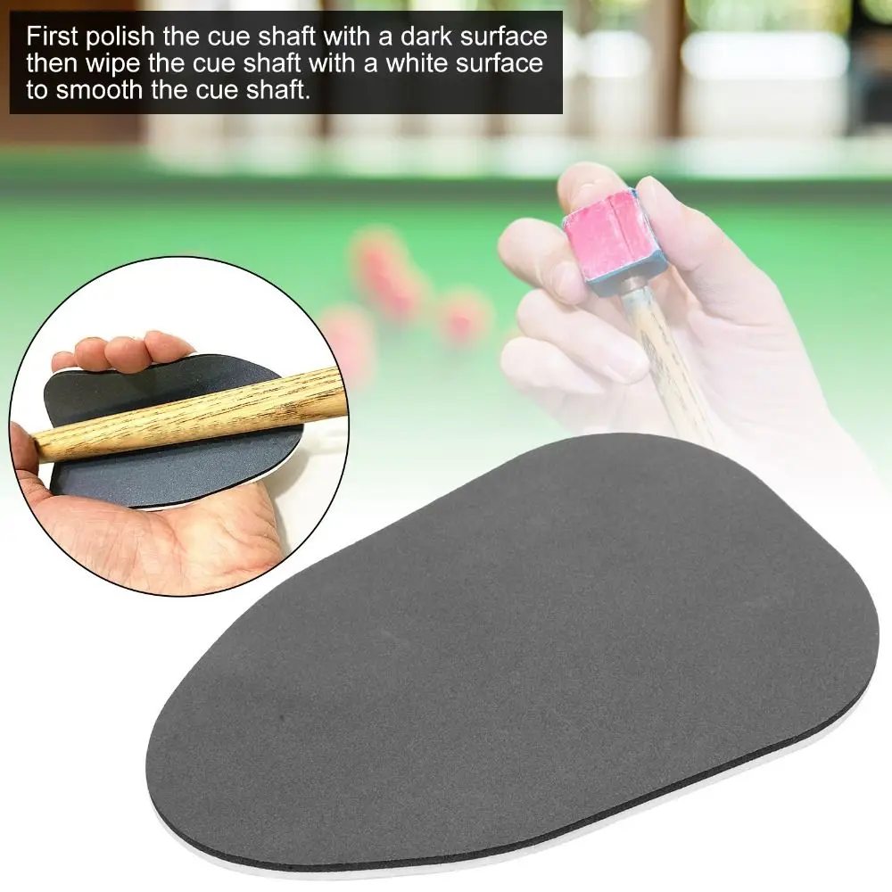 

Portable Billiard Pool Cue Burnisher Cleaner Club Cleaning and Maintenance Training Pool Ball Accessories Pool Cue Polishing Pad