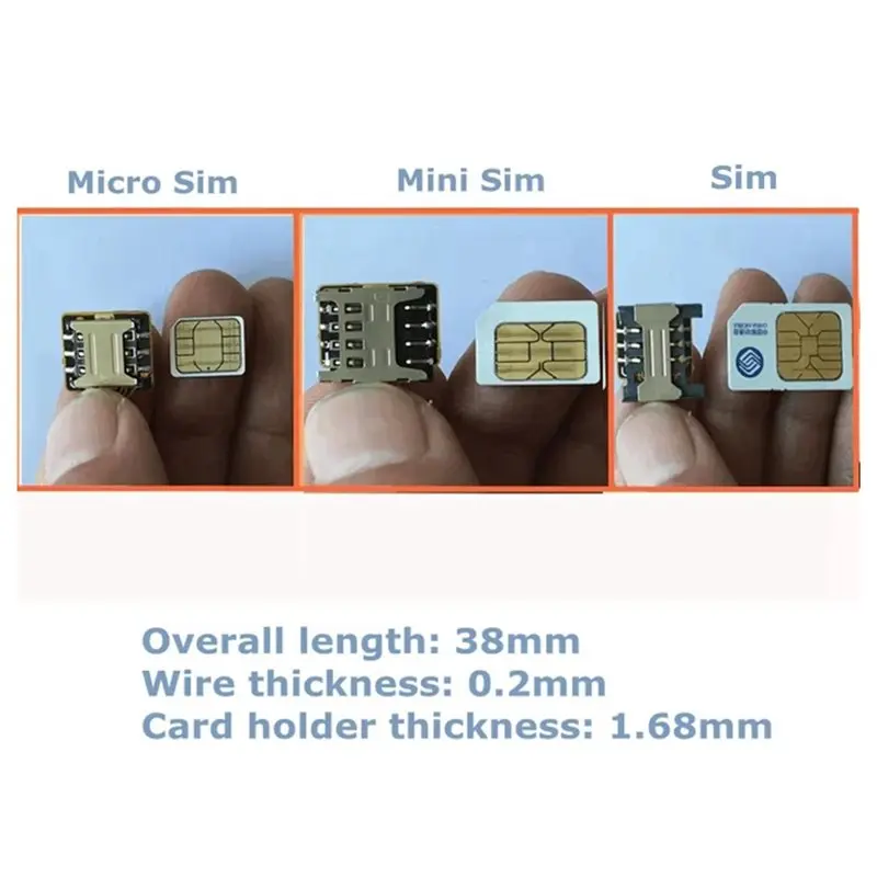 24-Hour Delivery Extension Adapter SIM Extender Card Reader Micro SD Hybrid Double Dual-SIM Card Nano Sim 2 In 1 For Cell Phone