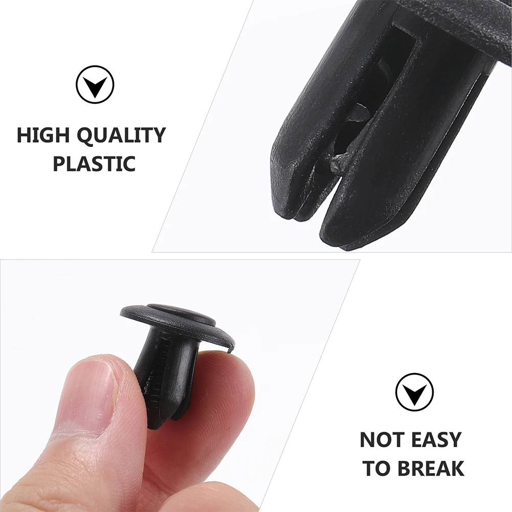 

200pcs Dishwasher Kick Panel Retainer Clips Push Pin Rivet Car Body Trim Fastener Bumper Clips Durable Pp Plastic Replacement