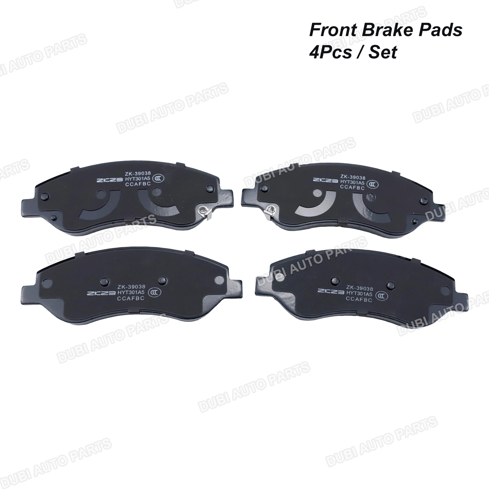 

Front Brake Pads 3501034XKV3AA For BAW 212 T01 2.0T 2024- HAVAL H5 2.0T/2.0TDI 2023-TANK 500 3.0T 2021- DONGFENG Z9 FOTON MARS