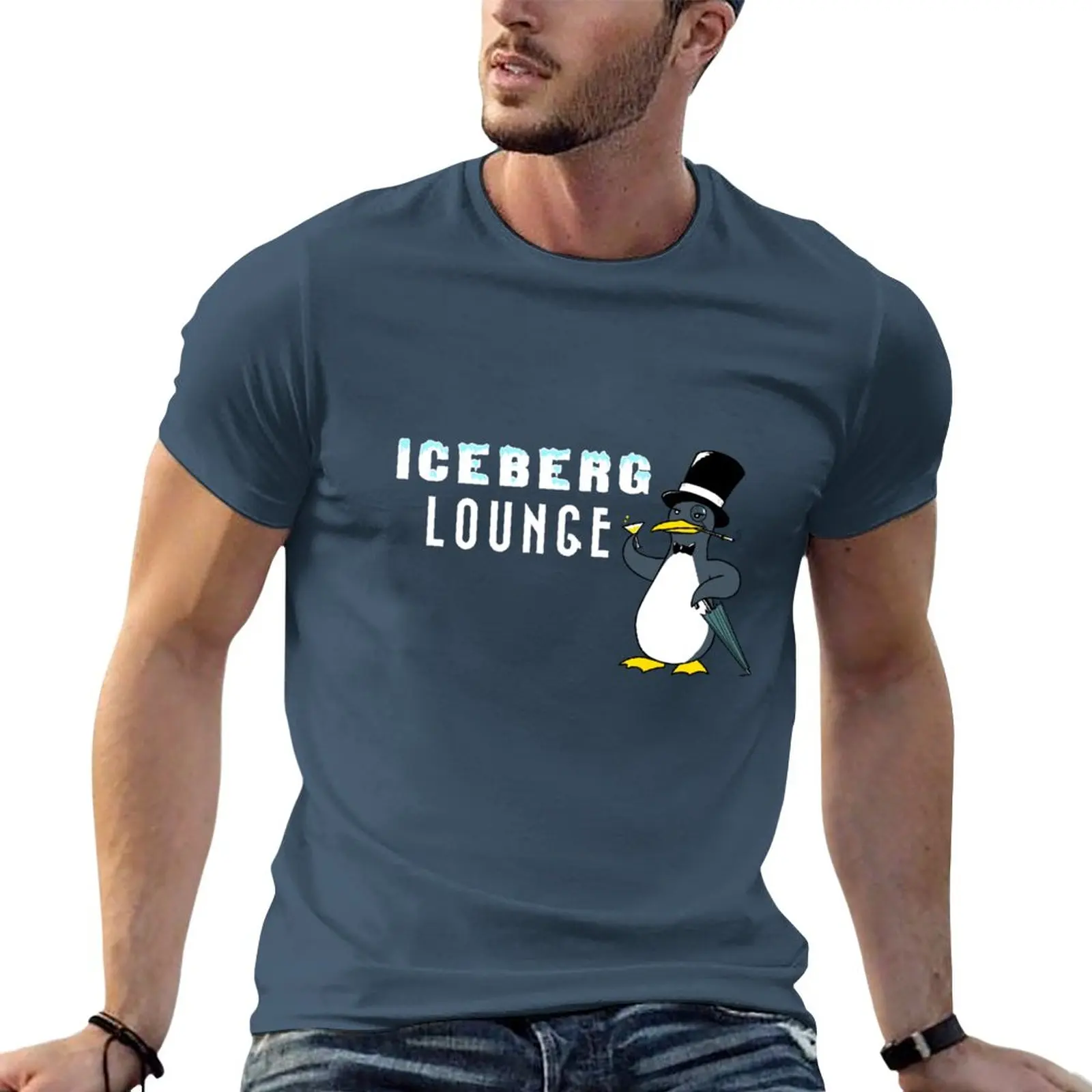 Iceberg Lounge T-Shirt boys animal print shirt oversized t shirt tops t shirt men