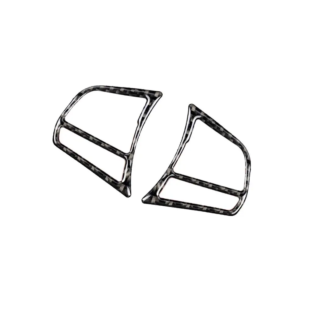 

Steering Wheel Button Frame Cover Trim Sticker for BMW F20 F21 F30 F32 F34 Carbon Fiber Style with Protective Features