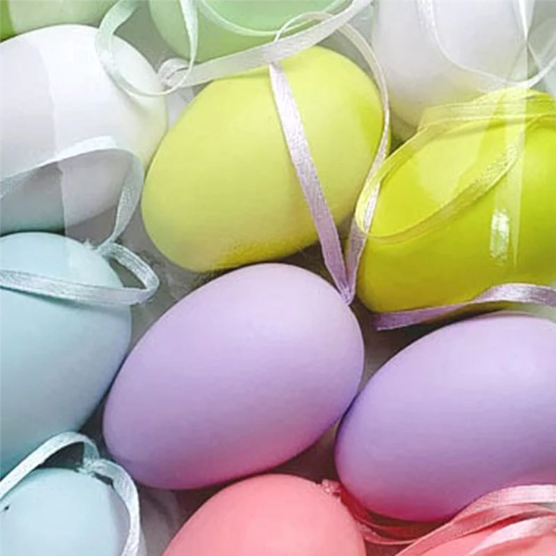MACH-Páscoa DIY Uova pintadas à mão Jardim de infância para colorir Simulação Ovos para colorir ovos