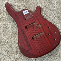 PJB Electric Bass Guitar Body Solid ASH&Basswood Multi-Colored Stock Items Different Size  Neck Pickups DIY Replaement YB060-066