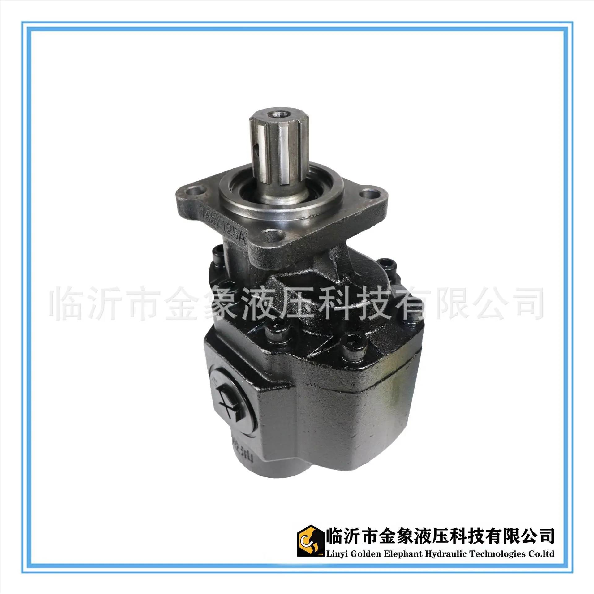 Hyva 6-tooth spline hydraulic pump Hyva 8-tooth spline four-hole multi-purpose dump truck hydraulic gear pump