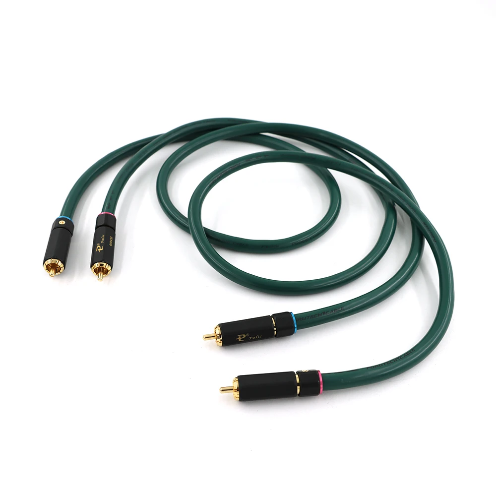 Hifi pair Furukawa Alpha series FA-220 OCC rca audio cable Amplifier CD DVD player Speaker PR-109 Gold  RCA interconnect cable