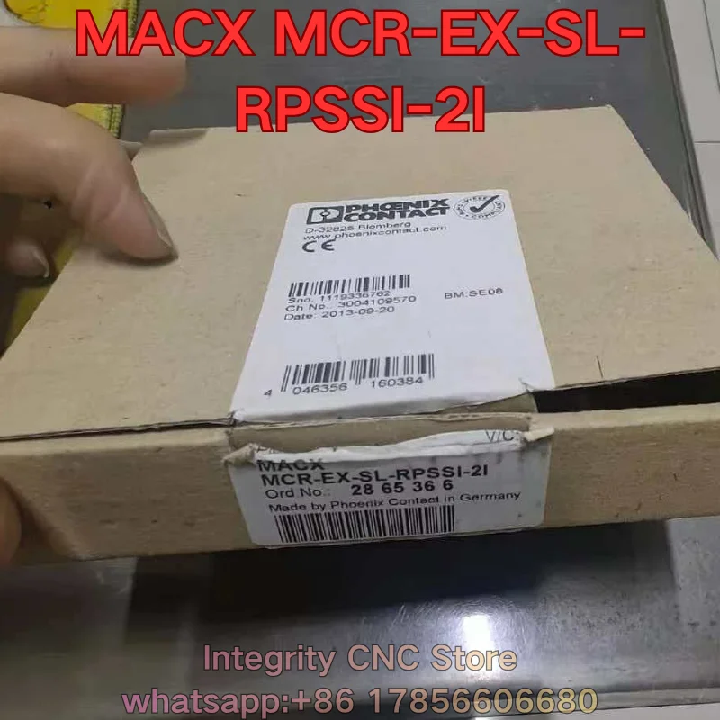 New MACX MCR-EX-SL-RPSSI-2I PLC module 2865366
