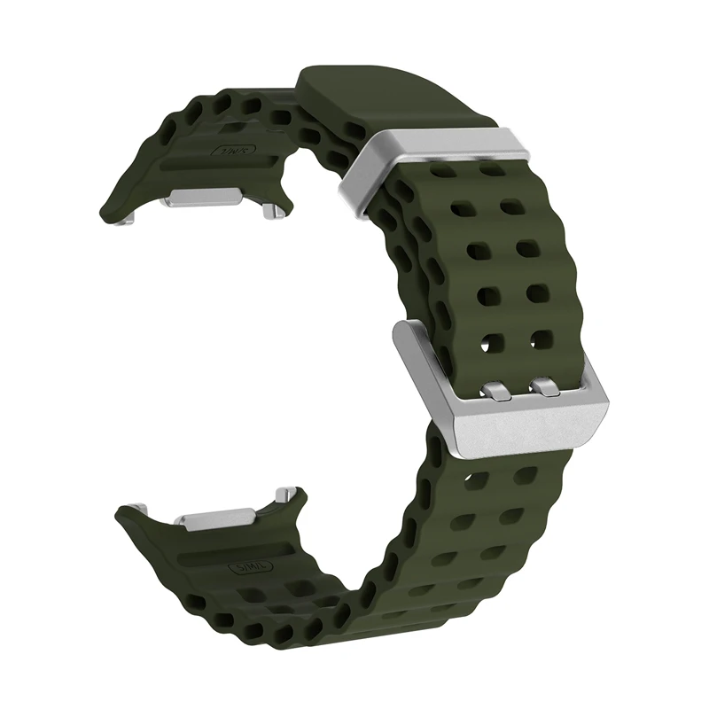 Marine Band für Samsung Galaxy Watch Ultra2 2026 Sport Silikonarmband Samsung Galaxy Ultra 47mm Uhrenarmband Zubehör