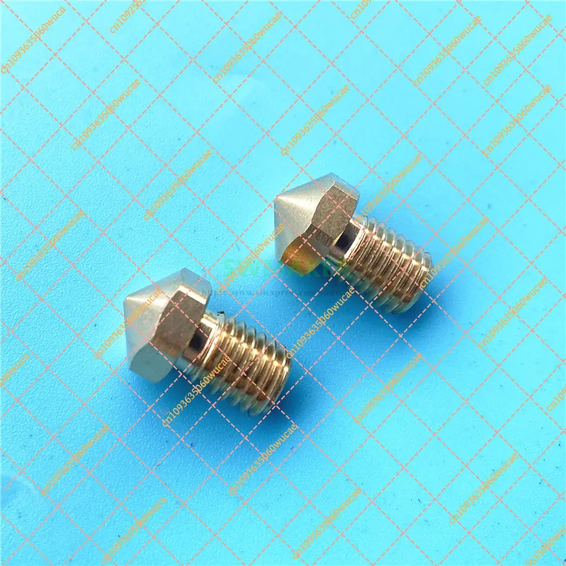 2pcs Brass Nozzle 0.3mm 0.4mm High Temp 3D Printer Extruder Parts Universal FDM Hotend Replacement Spares