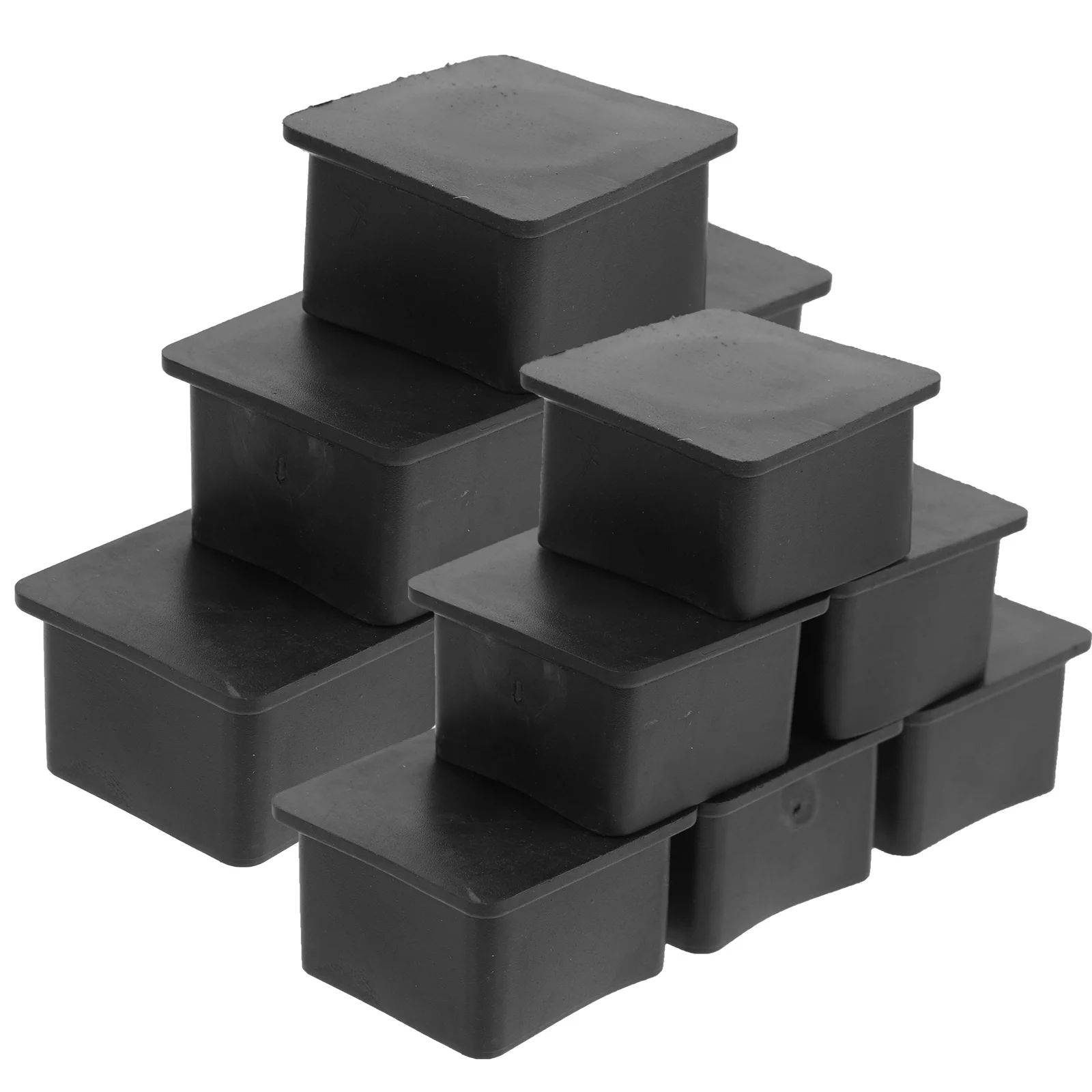 

20Pcs Square Chair Leg Protectors Dustproof Scratch-Resistant Chair Leg Covers for Floors Furniture Pads for Table Bench Bar