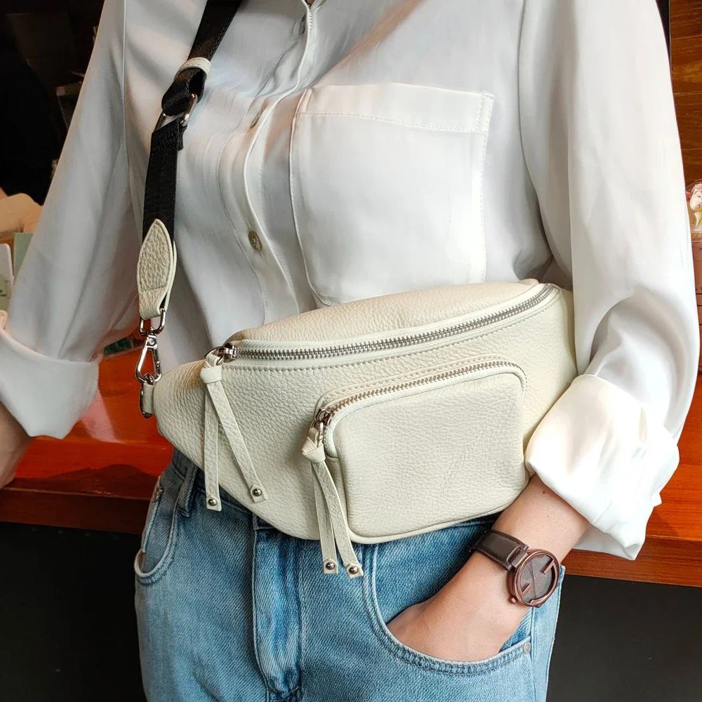 New Single Shoulder Crossbody  Waist Bag Fashionable and Versatile Small Bag Advanced Sense Instagram Trendy Chest Bag