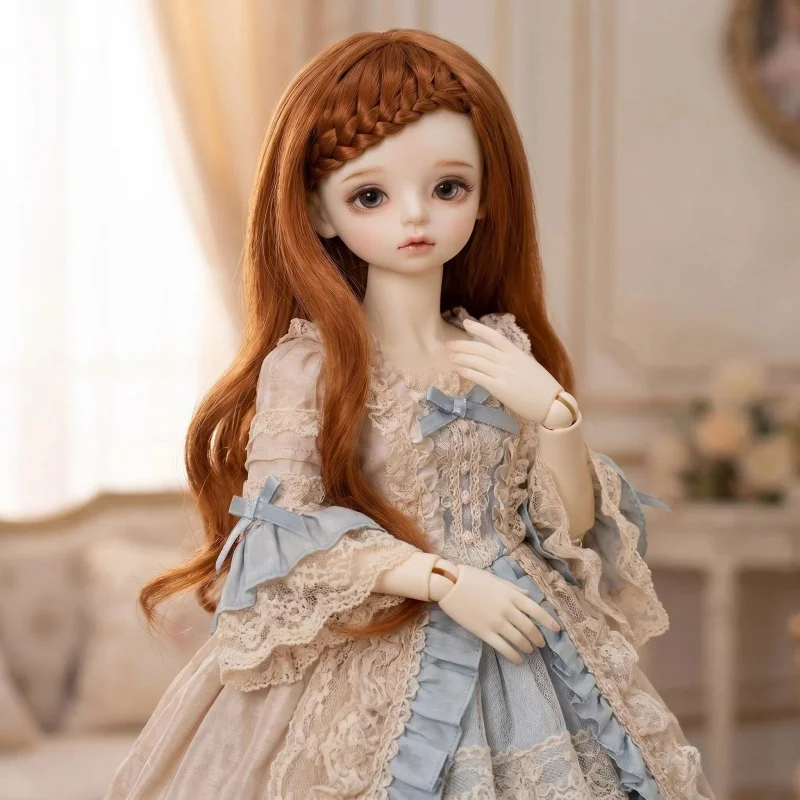

Soft Long Lady Braids Wave BJD Synthetic Mohair Wig 1/12 1/8 1/ 1/4 1/3 Doll Hair Tiny OB11 YOSD MSD SD Qbaby Blythe Accessories