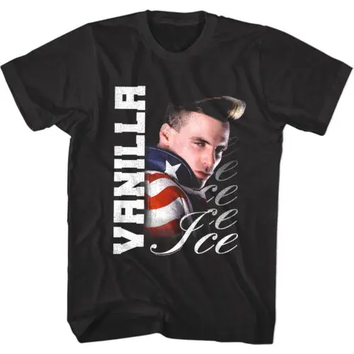 Vanilla Ice Stars & Stripes Mens T-Shirt USA American Flag Rapper