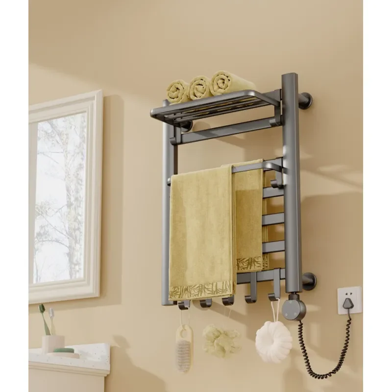 Longding intelligent electric towel rack household bathroom bathroom bathroom electric heating constant temperature drying