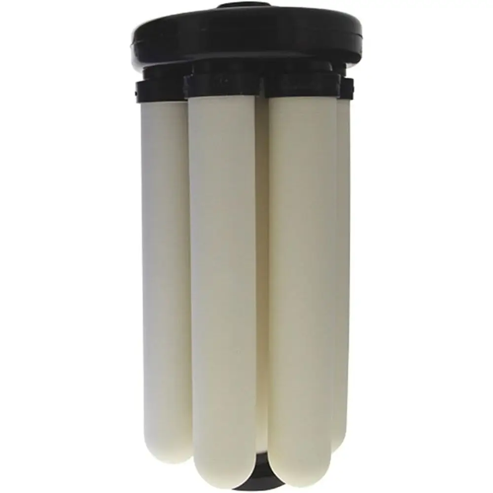 

6 Pack Custom Sterasyl Drinking Water Candle Filters with 8-inch Big Blue Housing, White