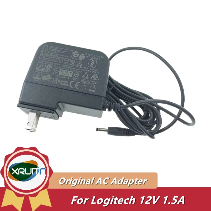 

Genuine Switching AC Adapter DSA-18CB-12 FCA 120150 Charger for Logitech Camera CC3500e CC2900ep CC4000e CC2000e Power Supply