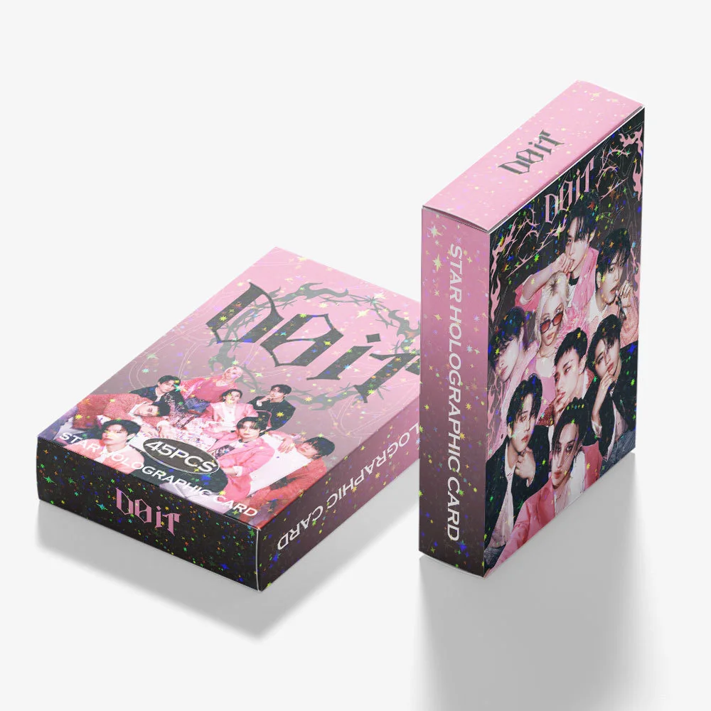 45 SZT. StrayKids DO IT KPOP Nowy Album Kolekcja Kart Fotograficznych Kart LOMO Kart Holograficznych Prezent