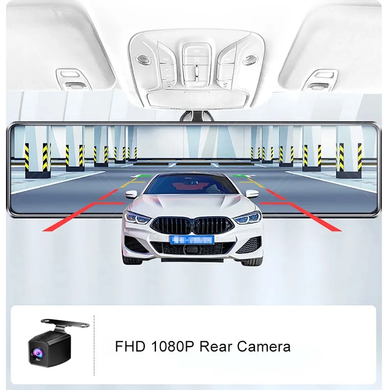 1920*1080p câmera retrovisor 6m/10m/15m carro e caminhão universal câmera de visão noturna à prova dwaterproof água com auto invertendo a linha de