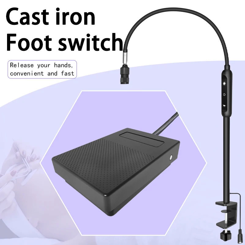 R قابل للتعديل مرنة الأشعة فوق البنفسجية لاش الغراء علاج ضوء LED مصباح شعاع ضوء رمش تمديد الجدول مصباح Starspeed LED نظام رمش #5