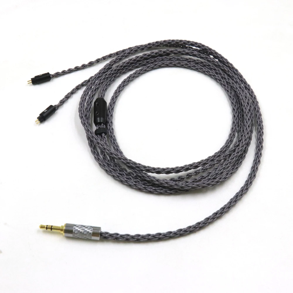 Haldane GreyJelly Высококачественные наушники Taiwan-7N Litz OCC, сменный кабель для обновления для 2-контактных наушников 0,78 мм (с канавкой)