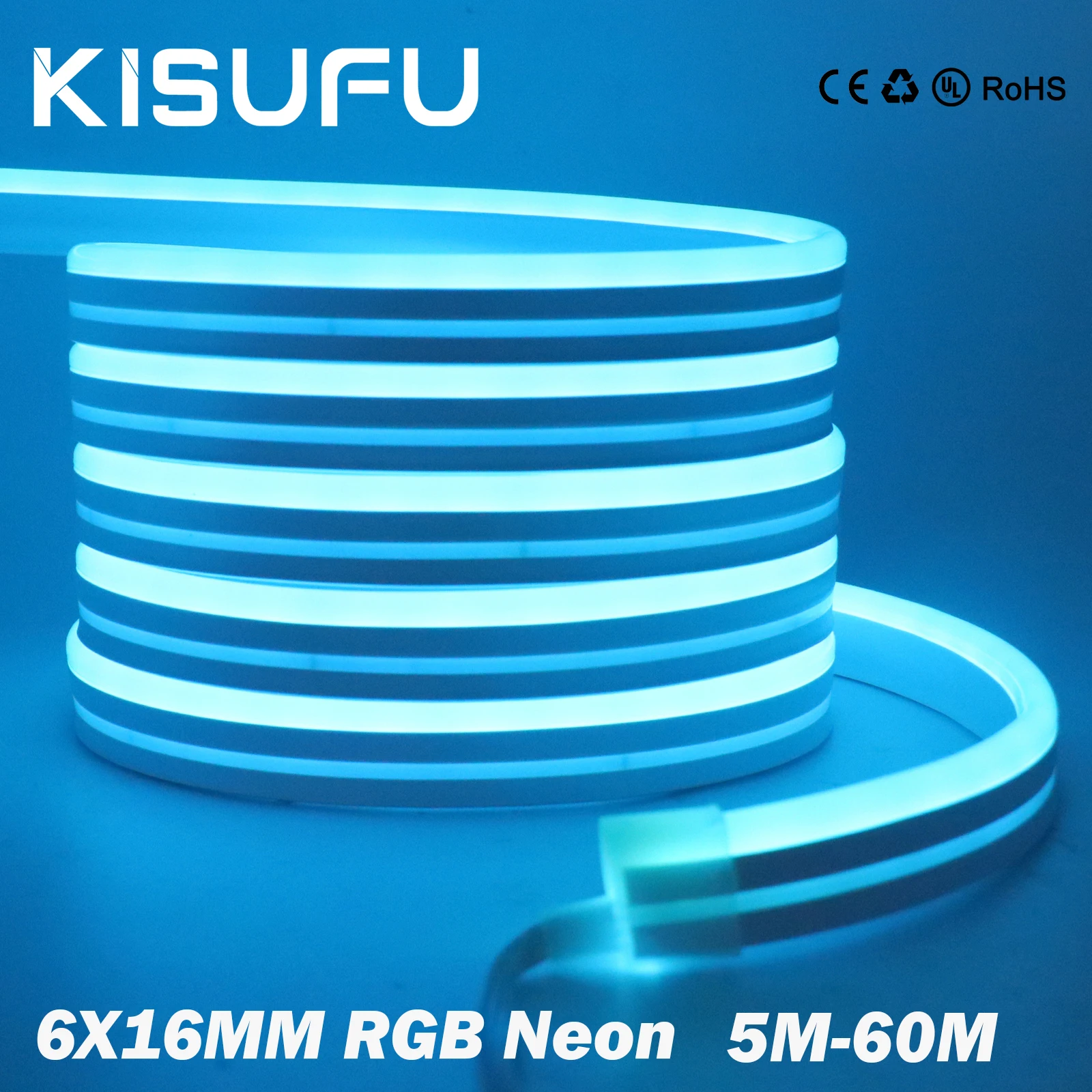 

24V RGB Неоновые светодиодные ленты Водонепроницаемые 10M 15M 20M 30M 40M 60M Гибкий веревочный светильник с 4-контактным проводом Внутренний уличный декор для вечеринок