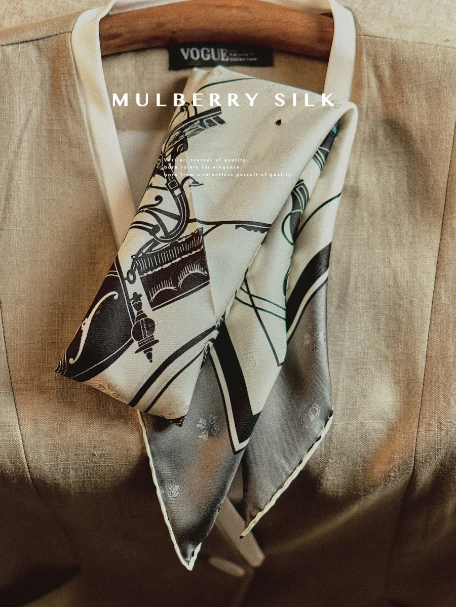 authentic-silk-scarf-women's-silk-netie-sle-spring-summer-multifunctional-geometric-pattern-large-square-scarf