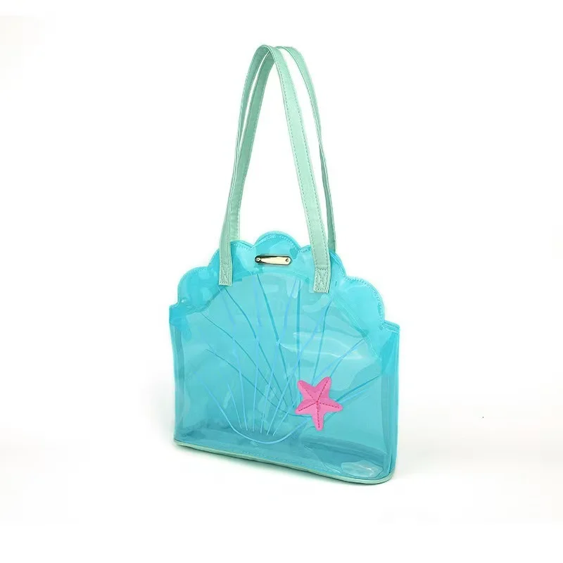 Äußerst attraktive, transparente, niedliche Reisetasche für Mädchen, Muschel-Schultertasche, neues Sommermodell, Nischen-Ins-Stil – Detail 2